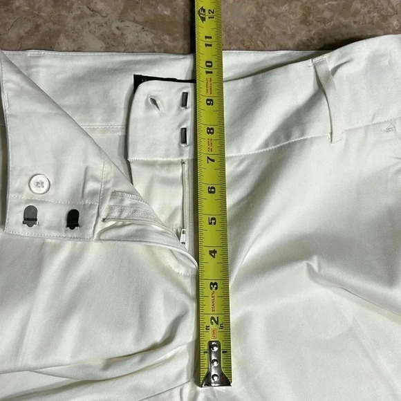 New York & Co pants ,white thicker classic straight, size 8 P  and sz  6P & 10P, - Picture 7 of 16